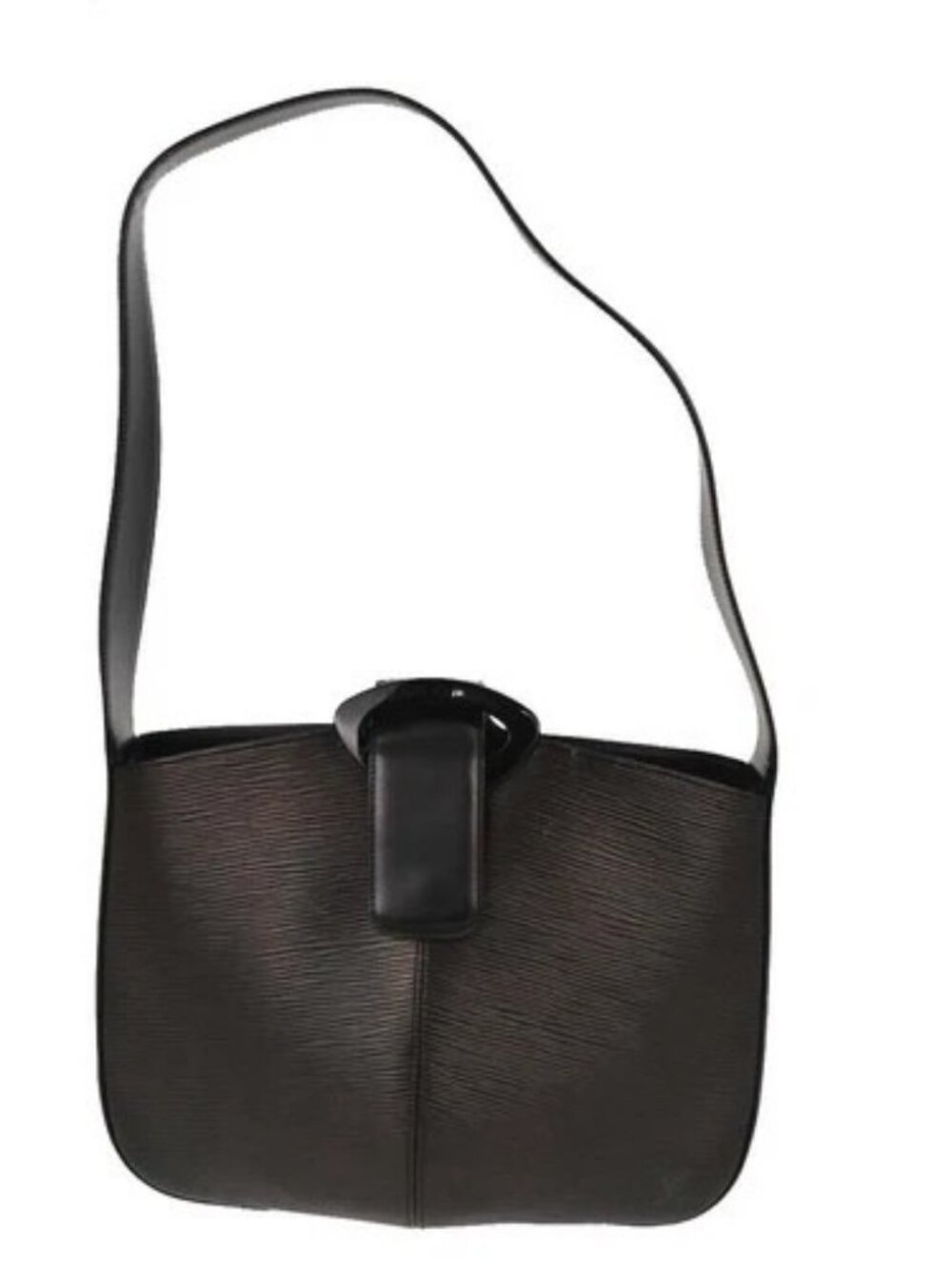 Best05 Louis Vuitton Black Epi Reverie Shoulder Bag M52162 TH0963 NQ08655